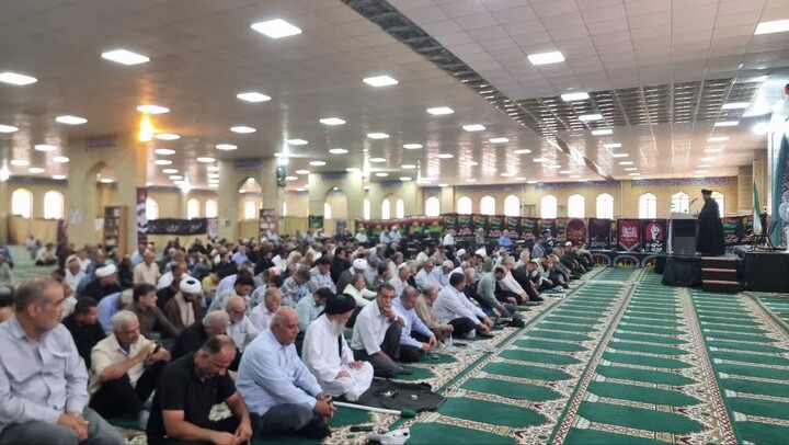 مماز جمعه گناوه به روایت تصویر