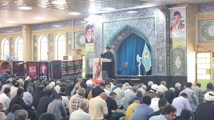 مماز جمعه گناوه به روایت تصویر