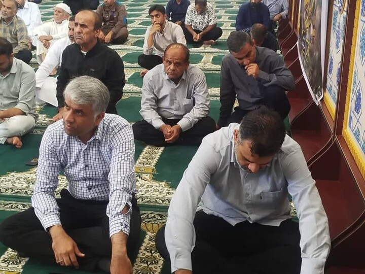 نماز جمعه عسلویه به روایت تصویر