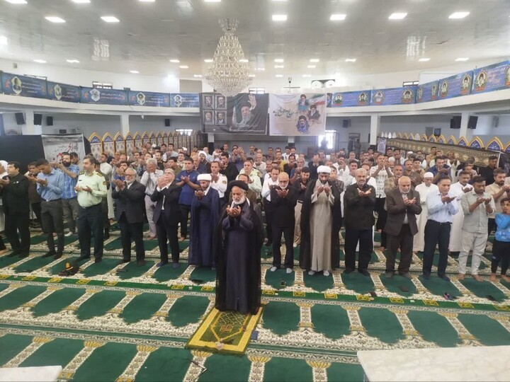 نماز جمعه عسلویه به روایت تصویر