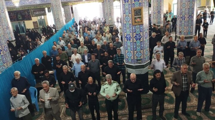 تصاویر/ اقامه نمازجمعه شهرستان کوهبنان