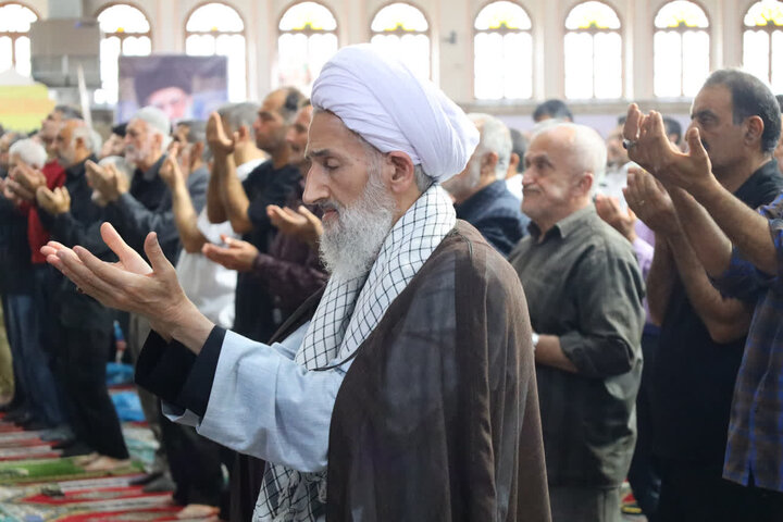 تصاویر / نماز عبادی سیاسی جمعه در شهرستان ساری