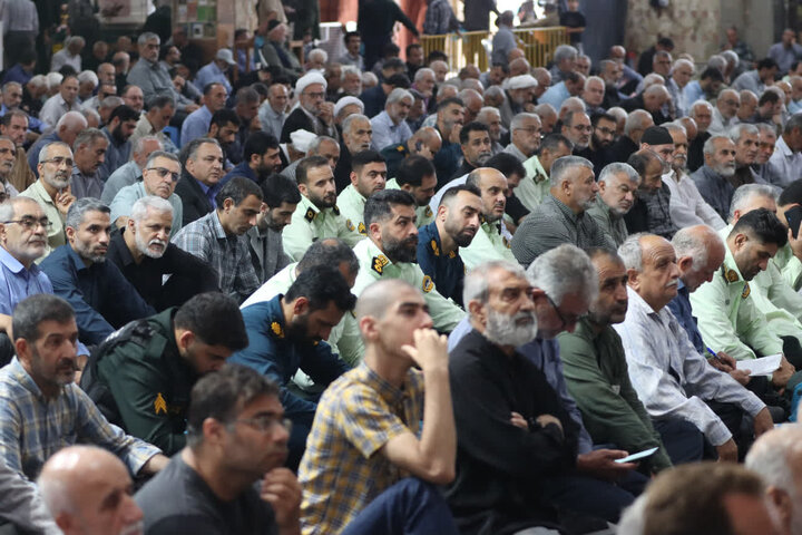 تصاویر / نماز عبادی سیاسی جمعه در شهرستان ساری