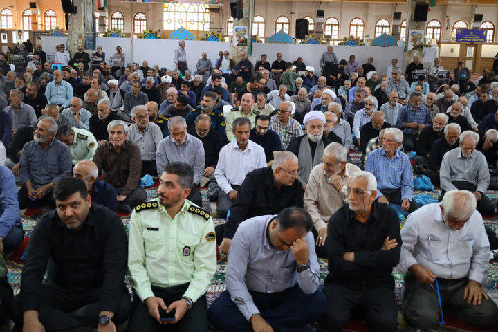 تصاویر / نماز عبادی سیاسی جمعه در شهرستان ساری