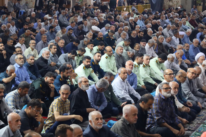 تصاویر / نماز عبادی سیاسی جمعه در شهرستان ساری