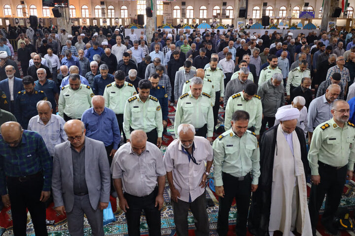 تصاویر / نماز عبادی سیاسی جمعه در شهرستان ساری