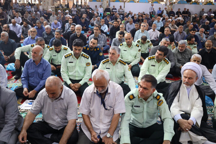 تصاویر / نماز عبادی سیاسی جمعه در شهرستان ساری