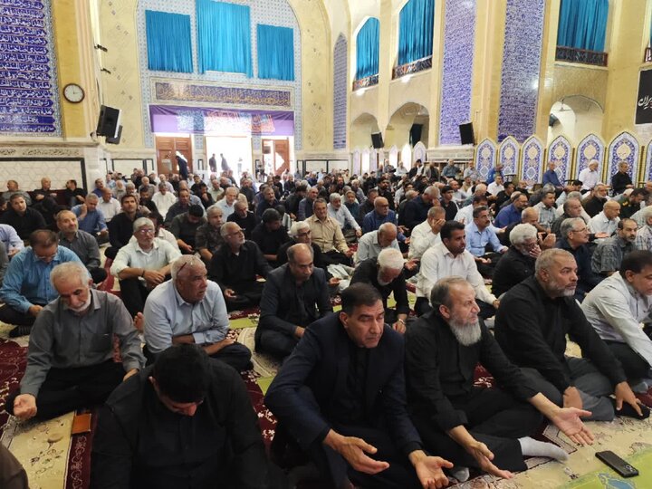 تصاویر/ اقامه نمازجمعه شهرستان بم