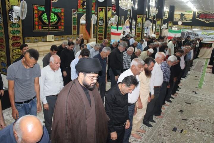 نماز جمعه بندرریگ به روایت تصویر
