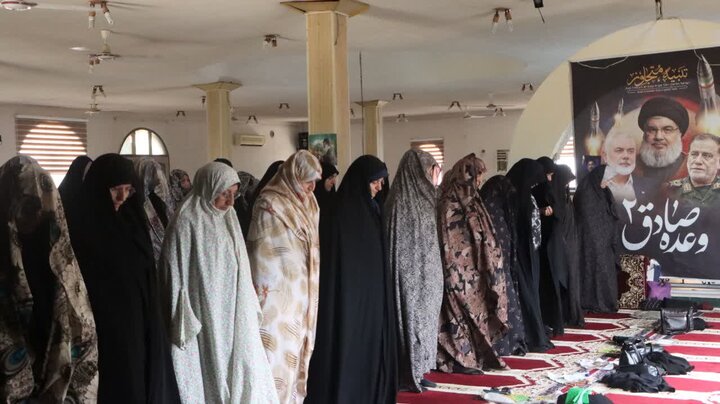 تصاویر/ نماز جمعه در سرخ رود