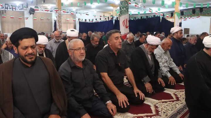 تصاویر/ نماز جمعه در سرخ رود