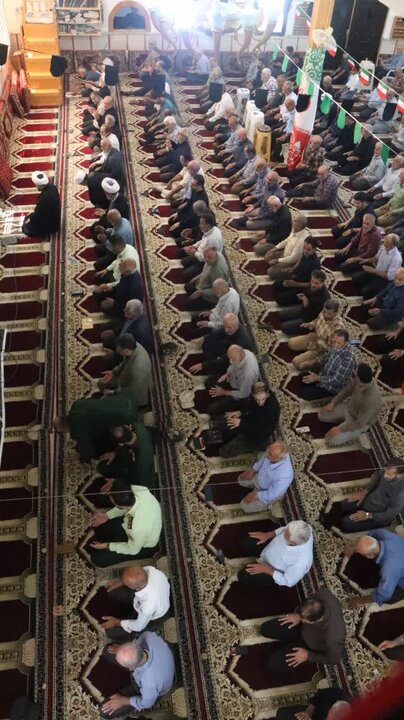 تصاویر/ نماز جمعه در سرخ رود