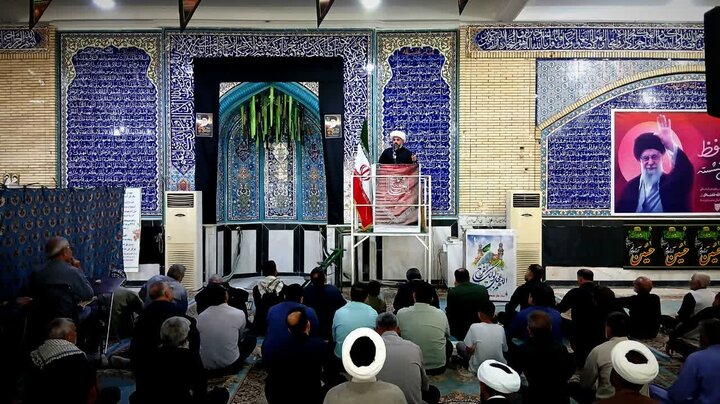 تصاویر/ اقامه نمازجمعه شهرستان فهرج
