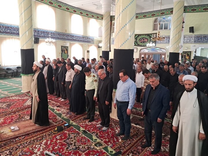 تصاویر/ نماز عبادی سیاسی جمعه در شهرستان خسروشاه