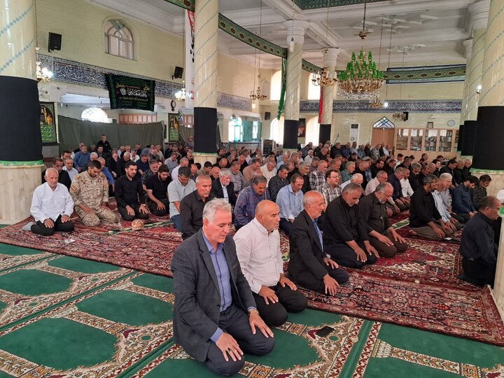 تصاویر/ نماز عبادی سیاسی جمعه در شهرستان خسروشاه