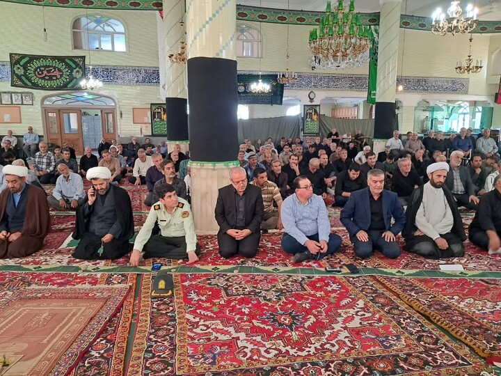 تصاویر/ نماز عبادی سیاسی جمعه در شهرستان خسروشاه