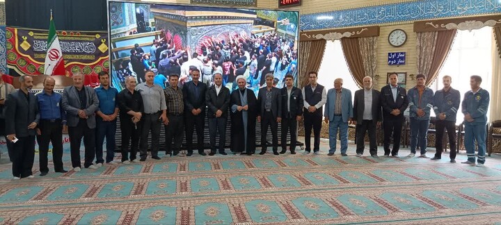 تصاویر/ نماز عبادی سیاسی جمعه در شهرستان ورزقان