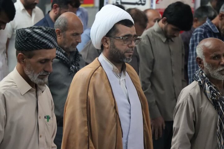 تصاویر/ اقامه نمازجمعه شهرستان قلعه گنج