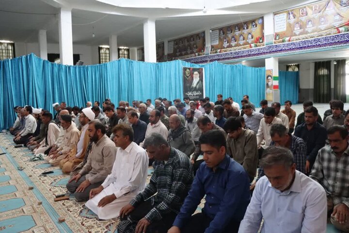 تصاویر/ اقامه نمازجمعه شهرستان قلعه گنج