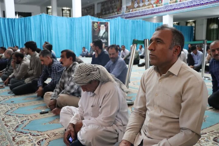 تصاویر/ اقامه نمازجمعه شهرستان قلعه گنج