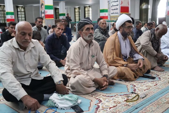 تصاویر/ اقامه نمازجمعه شهرستان قلعه گنج