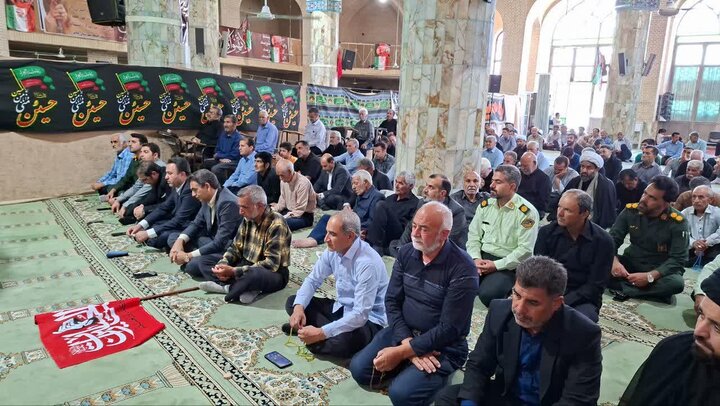 تصاویر/ نماز عبادی سیاسی جمعه شهرستان خاتم