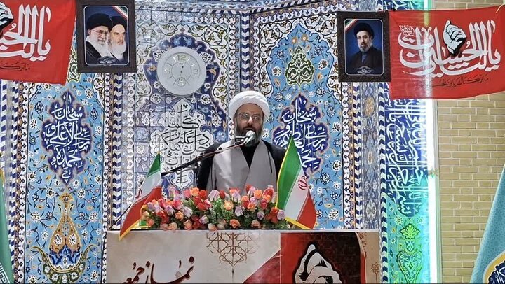 تصاویر/ نماز عبادی سیاسی جمعه شهرستان خاتم