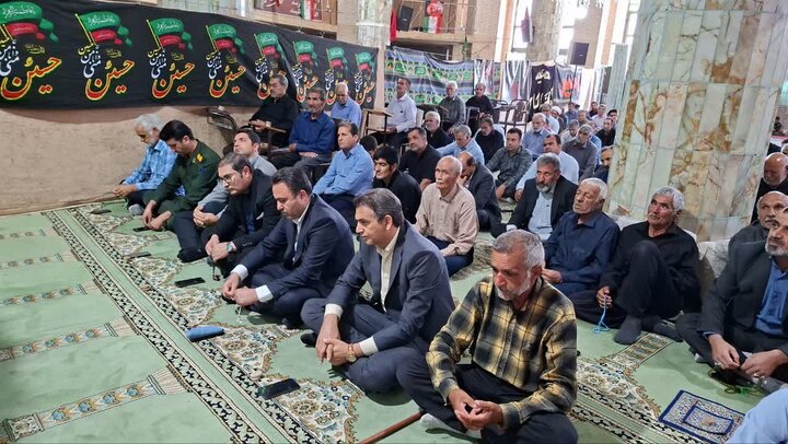 تصاویر/ نماز عبادی سیاسی جمعه شهرستان خاتم