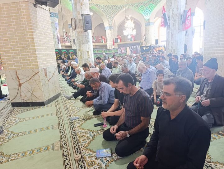 تصاویر/ نماز عبادی سیاسی جمعه شهرستان خاتم