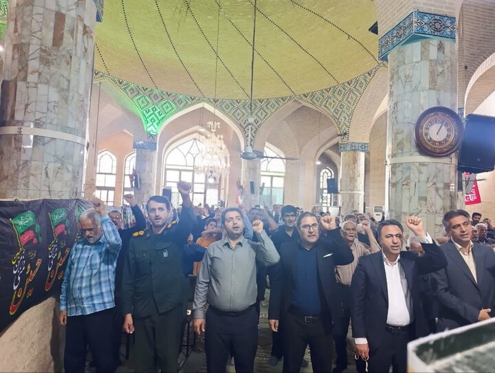 تصاویر/ نماز عبادی سیاسی جمعه شهرستان خاتم
