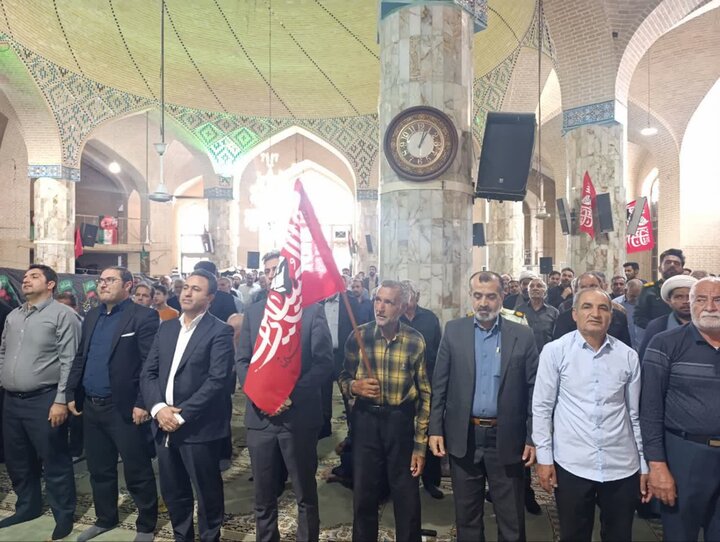 تصاویر/ نماز عبادی سیاسی جمعه شهرستان خاتم