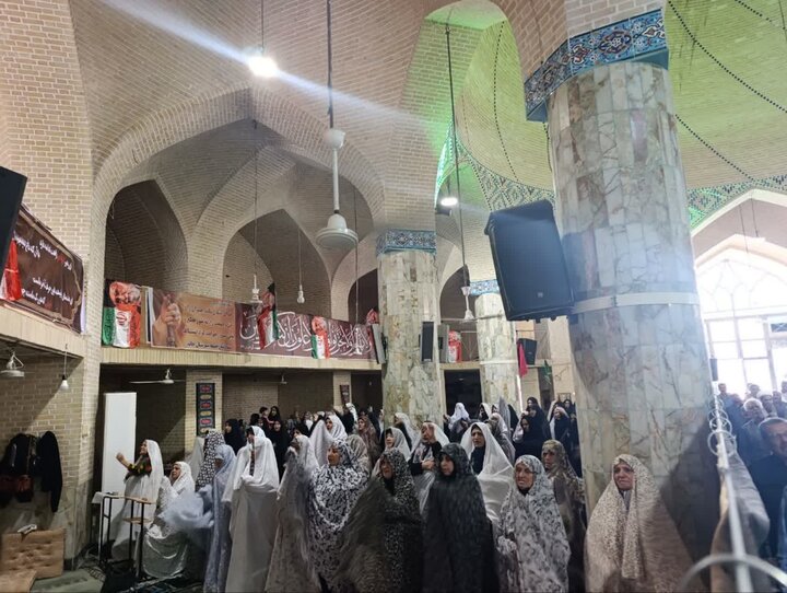 تصاویر/ نماز عبادی سیاسی جمعه شهرستان خاتم