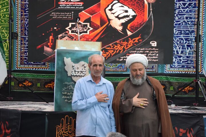 تصاویر/ نماز عبادی سیاسی جمعه آران وبیدگل