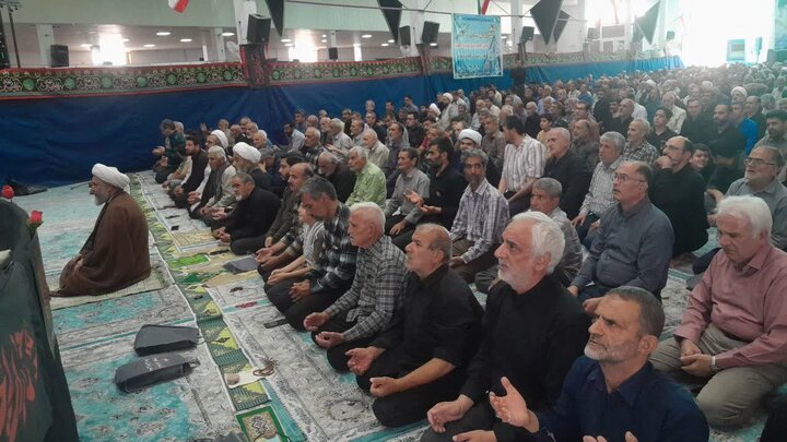 تصاویر/ نماز عبادی سیاسی جمعه آران وبیدگل