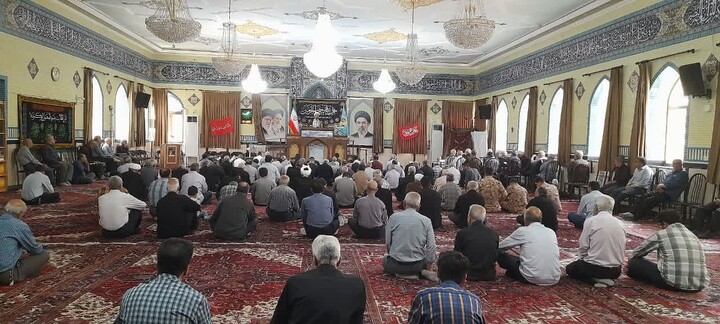 تصاویر/ نماز عبادی سیاسی جمعه در شهرستان اسکو