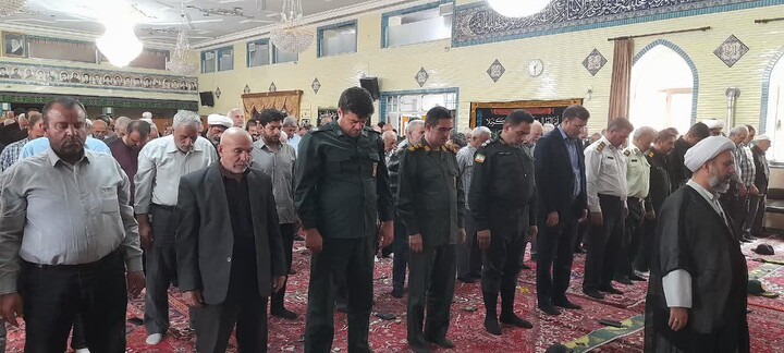 تصاویر/ نماز عبادی سیاسی جمعه در شهرستان اسکو