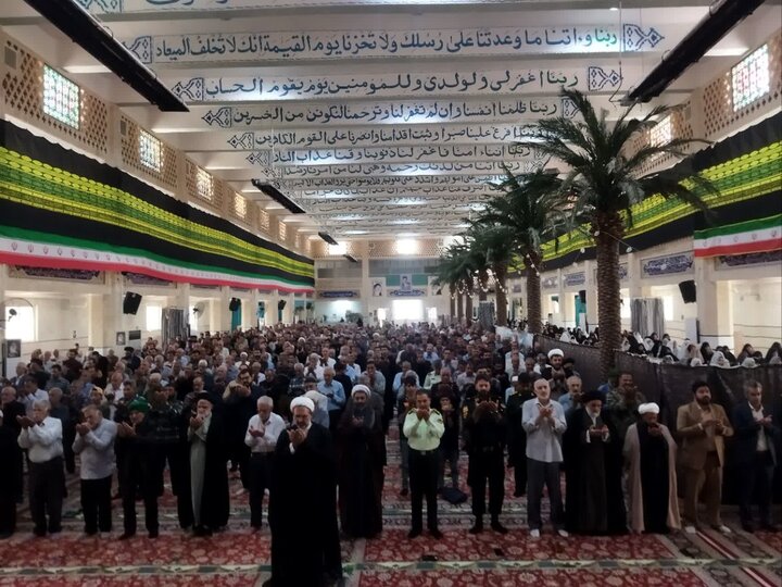 تصاویر/ نماز جمعه شهرستان مهریز
