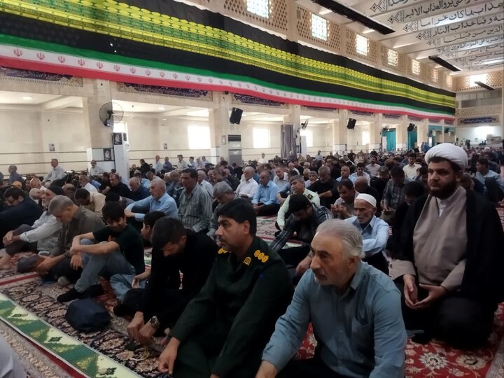 تصاویر/ نماز جمعه شهرستان مهریز