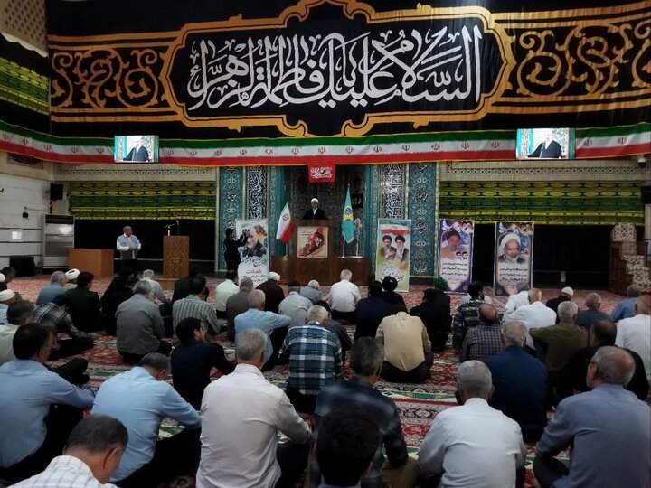 تصاویر/ نماز جمعه شهرستان مهریز