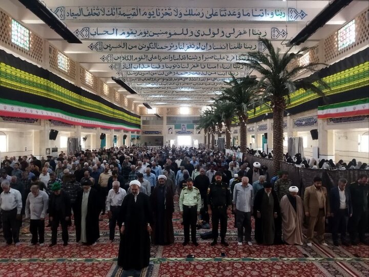 تصاویر/ نماز جمعه شهرستان مهریز
