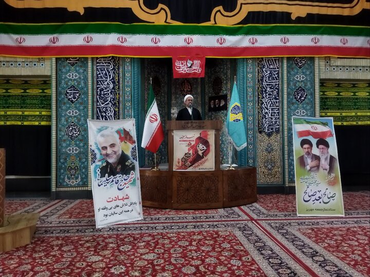 تصاویر/ نماز جمعه شهرستان مهریز