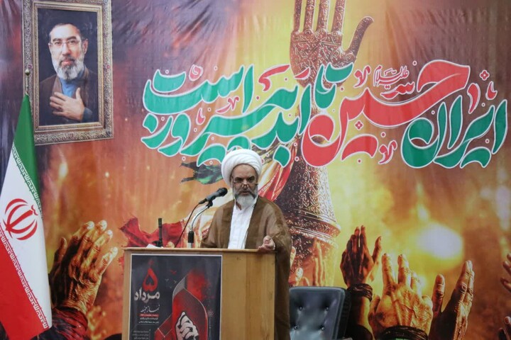 تصاویر/ نماز عبادی سیاسی جمعه در شهرستان جلفا