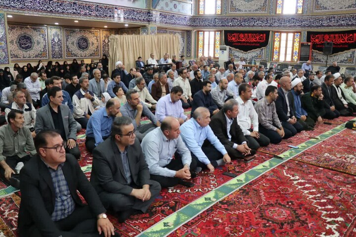 تصاویر/ نماز عبادی سیاسی جمعه در شهرستان جلفا
