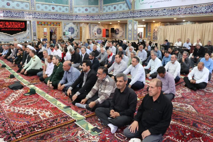 تصاویر/ نماز عبادی سیاسی جمعه در شهرستان جلفا