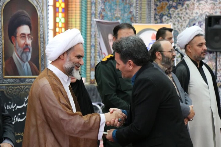 تصاویر/ نماز عبادی سیاسی جمعه در شهرستان جلفا
