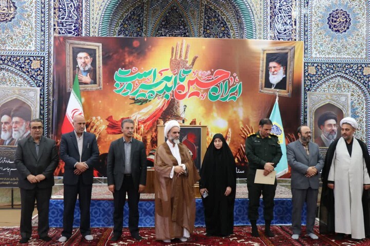 تصاویر/ نماز عبادی سیاسی جمعه در شهرستان جلفا