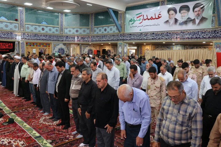 تصاویر/ نماز عبادی سیاسی جمعه در شهرستان جلفا