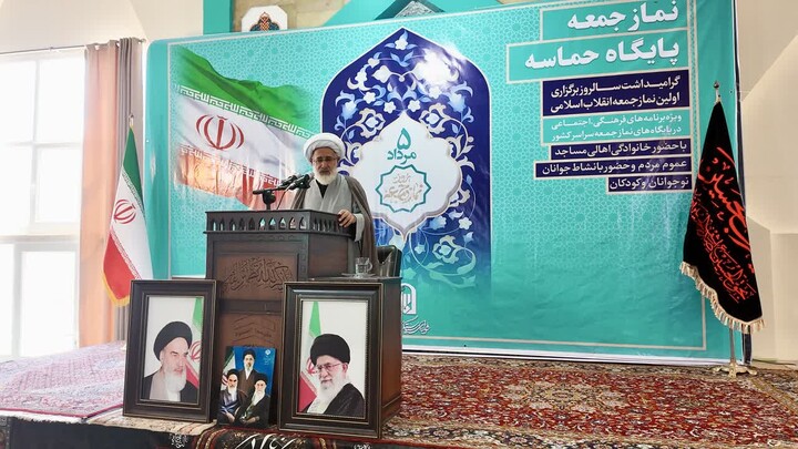 تصاویر/ نماز عبادی سیاسی جمعه در شهرستان هادیشهر