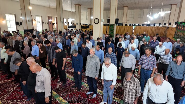 تصاویر/ نماز عبادی سیاسی جمعه در شهرستان هادیشهر