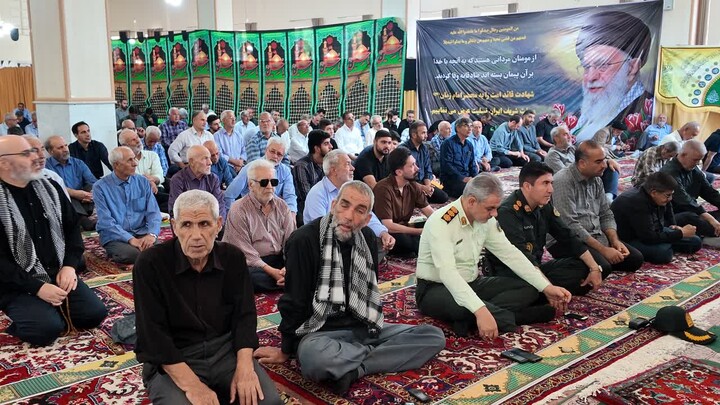 تصاویر/ نماز عبادی سیاسی جمعه در شهرستان هادیشهر